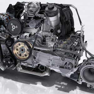 Porsche 911 Turbo S 3.8L Flat-6 Engine